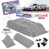 1/10 JUGUAR XJR12 V12 190MM Width Silk Cut Decal Sheet by Team C SRP $107.86