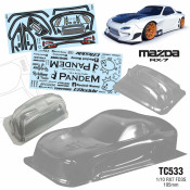 1/10 - RX7 -FD3S 195MM Width by Team C SRP $120.63