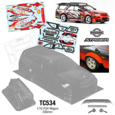 1/10 R34 Stagea Wagon, 200mm Wide by Team C SRP $120.63 1/10 R34 Stagea Wagon, 200mm Wide by Team C SRP $120.63