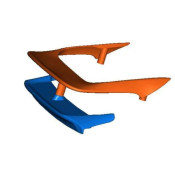 TC808 1/10 3D Ford Escort Cosworth Rally Rear Wing Only SRP $70.74 TC808 1/10 3D Ford Escort Cosworth Rally Rear Wing Only SRP $70.74