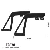 1/10 REAR WING MOUNT (34 X 50MM) by Team C SRP $24.89 1/10 REAR WING MOUNT (34 X 50MM) by Team C SRP $24.89