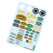1/10 Land Rover Sticker (A4) by Team C SRP $29.2