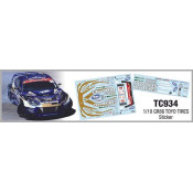 1/10 GR86 (TC286) TOYO TIRES Sticker, A4 by Team C SRP $31.07 1/10 GR86 (TC286) TOYO TIRES Sticker, A4 by Team C SRP $31.07