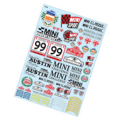 1/10 MINI STICKER (A4)  by Team C SRP $28.08