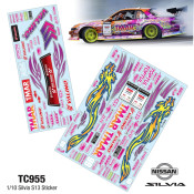1/10 SILVIA S13 STICKER by Team C SRP $37.66 1/10 SILVIA S13 STICKER by Team C SRP $37.66