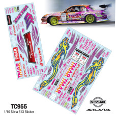 1/10 SILVIA S13 STICKER by Team C SRP $37.66