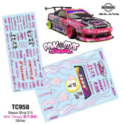 1/10 NISSAN SILVIA S15 (MIKI TAKAGI)  by Team C SRP $37.66