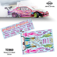 1/10 NISSAN S15 STICKER (NAOKI) by Team C SRP $37.66 1/10 NISSAN S15 STICKER (NAOKI) by Team C SRP $37.66