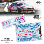 1/10 NISSAN S15 STICKER (NAOKI-2023) by Team C SRP $37.66