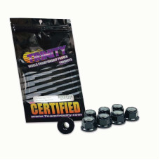 3mm Aluminum Flanged Locknuts Black (8) by Trinity SRP $23.15