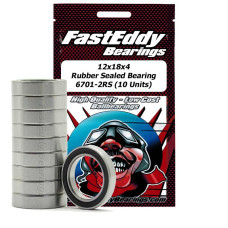 **DSC** 12x18x4 Rubber Sealed Bearing 6701-2RS (10 Units) by Fast Eddy SRP $29.88 **DSC** 12x18x4 Rubber Sealed Bearing 6701-2RS (10 Units) by Fast Eddy SRP $29.88