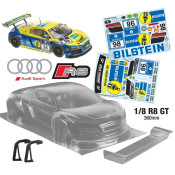 1/8 GT 360mm Long Chassis Audi R8 GT3 by Team C SRP $201.2 1/8 GT 360mm Long Chassis Audi R8 GT3 by Team C SRP $201.2