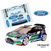 1/8 GT 360mm Long Chassis Ford Fiesta WRC by Team C SRP $201.2 1/8 GT 360mm Long Chassis Ford Fiesta WRC by Team C SRP $201.2
