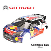1/8 GT 360mm Long Chassis Citroen WRC by Team C SRP $201.2 1/8 GT 360mm Long Chassis Citroen WRC by Team C SRP $201.2