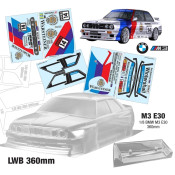 1/8 GT 360mm Long Chassis BMW E30 M3 by Team C SRP $201.2 1/8 GT 360mm Long Chassis BMW E30 M3 by Team C SRP $201.2