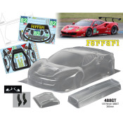 1/8 GT 360mm Long Chassis FERRARI 488GT by Team C SRP $201.2 1/8 GT 360mm Long Chassis FERRARI 488GT by Team C SRP $201.2