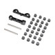 Adjustable Pivot Set C & D, Black: 22S Sprint by TLR SRP $111.12