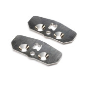 Skid Plate, Adjustable Chassis, +1, Titanium (2): 8X 2.0 by TLR SRP $125.77 Skid Plate, Adjustable Chassis, +1, Titanium (2): 8X 2.0 by TLR SRP $125.77