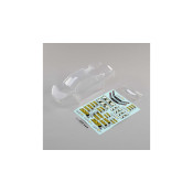 Body Set, Clear, w/Stickers: 22T 4.0 TLR Body Set, Clear, w/Stickers: 22T 4.0 TLR