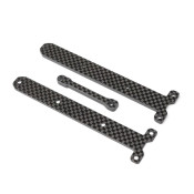 Carbon Chassis Brace Supports, 1.5mm Rear and 3.5mm Front and Rear: 22X-4 by TLR SRP $80.01 Carbon Chassis Brace Supports, 1.5mm Rear and 3.5mm Front and Rear: 22X-4 by TLR SRP $80.01