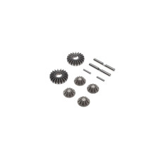 Gear Set, G2 Gear Diff, Metal: 22 by TLR