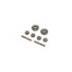 Diff Gear & Cross Pin Set, Metal: 22X-4/22X/22X-T by TLR SRP $29.22