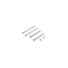 Front Hinge Pin and King Pin Set, Polished: All 22 Front Hinge Pin and King Pin Set, Polished: All 22