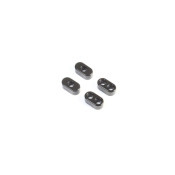 Front Camber Block Inserts: 22 5.0/22X/22X-T by TLR Front Camber Block Inserts: 22 5.0/22X/22X-T by TLR