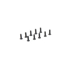 Flat Head Screws, M2.5 x 10mm (10) Flat Head Screws, M2.5 x 10mm (10)