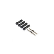 Turnbuckle, 4.5mm x 45mm (2): 8X by TLR Turnbuckle, 4.5mm x 45mm (2): 8X by TLR