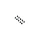 Flat Head Screws, M4x8mm (10) by TLR/ LOSI SRP $21.09