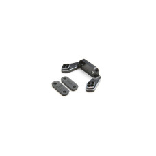 Rear Camber Block, Black, w/Inserts: 22 4.0 and 5.0 by TLR SRP $44.71