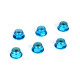4mm Aluminum Serrated Lock Nuts, Blue (6) by TLR SRP $44.77