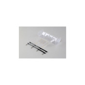 Polycarbonate Wing, Pre Cut,Clear: 8/E/T 4.0 by TLR Polycarbonate Wing, Pre Cut,Clear: 8/E/T 4.0 by TLR