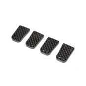 Rear Hub, C Plate, Carbon: 8X, 8XE 2.0 by TLR SRP $79.8