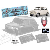 1/10 Mini Fiat 600D, 210mm by Team C SRP $94.46 1/10 Mini Fiat 600D, 210mm by Team C SRP $94.46