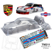 1/10 MINI 911 BODY Martini by Team C SRP $87.61 1/10 MINI 911 BODY Martini by Team C SRP $87.61