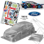 1/10 MINI Ford Fiesta WRC Monster Decal Sheet by Team C SRP $96.7