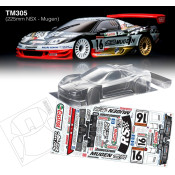 1/10 MINI Honda NSX BODY Mugen Decal Sheet by Team C SRP $96.7