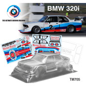 TM705 1/10 Mini BMW 320i, GR5 Decal Set, WB 210mm, Width 165mm M Chassis by Team C SRP $79.25 TM705 1/10 Mini BMW 320i, GR5 Decal Set, WB 210mm, Width 165mm M Chassis by Team C SRP $79.25