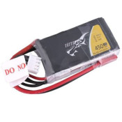 Tattu 450mAh 3S 11.1V 45C Lipo Battery 50x19x13mm 32g JST Plug SRP $32.02