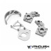 3-Gear Transmission Kit Clear: AX10/SCX10/SMT10 3-Gear Transmission Kit Clear: AX10/SCX10/SMT10