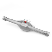 Currie F9 SCX10-II Rear Axle Clear Anodized
