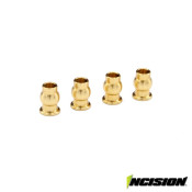 Brass Upper Shock Pivot Balls for Incision Shocks by Vanquish SRP $26.88