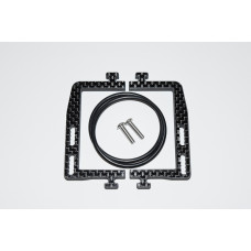 B6.4, B6.4D, T6.2, SC6.2,  Schumacher LD, Carbon Fiber O-ring Battery Hold Down by Vision Racing SRP $56.35
