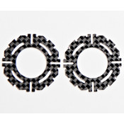 Team Associated Octalock CFCS Slipper Pads 19mm 2 Pad by Vision Racing SRP $19.16