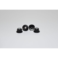 Black M4 Aluminum Knurled And Flanged Locknut by Vision Racing SRP $12.40 Black M4 Aluminum Knurled And Flanged Locknut by Vision Racing SRP $12.40