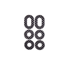 6mm Stick on Carbon Body Protective Dots by Vision Racing SRP $15.78