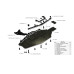TLR 22 5.0 +4mm Carbon Fiber Chassis 2022 by Vision Racing SRP $405.72