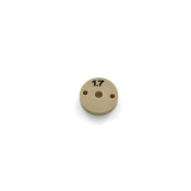 VR 2 Hole 1.7mm Piston 2.5mm Thick by Vision Racing SRP $24.79